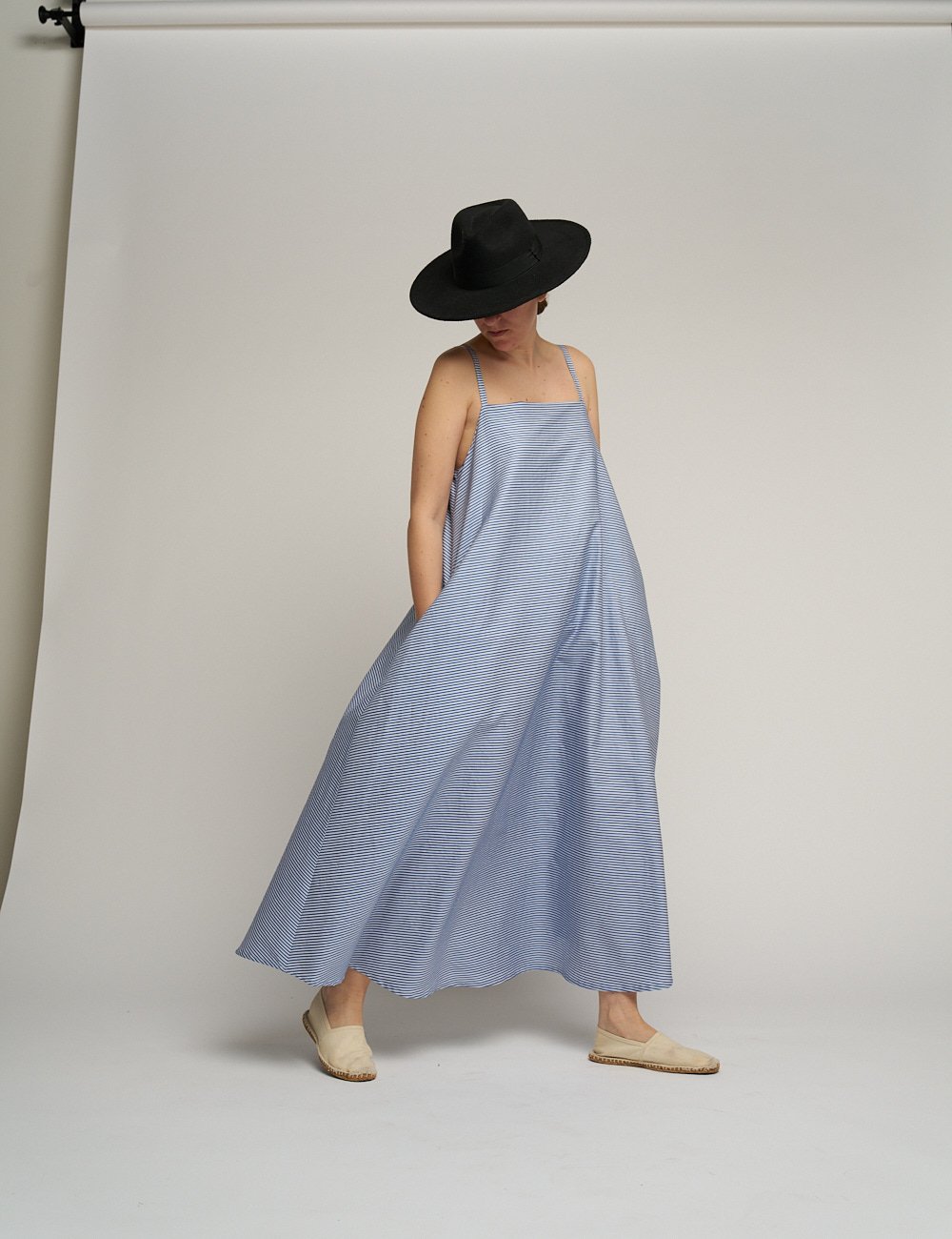 Slip dress light blue .01 - Image 3