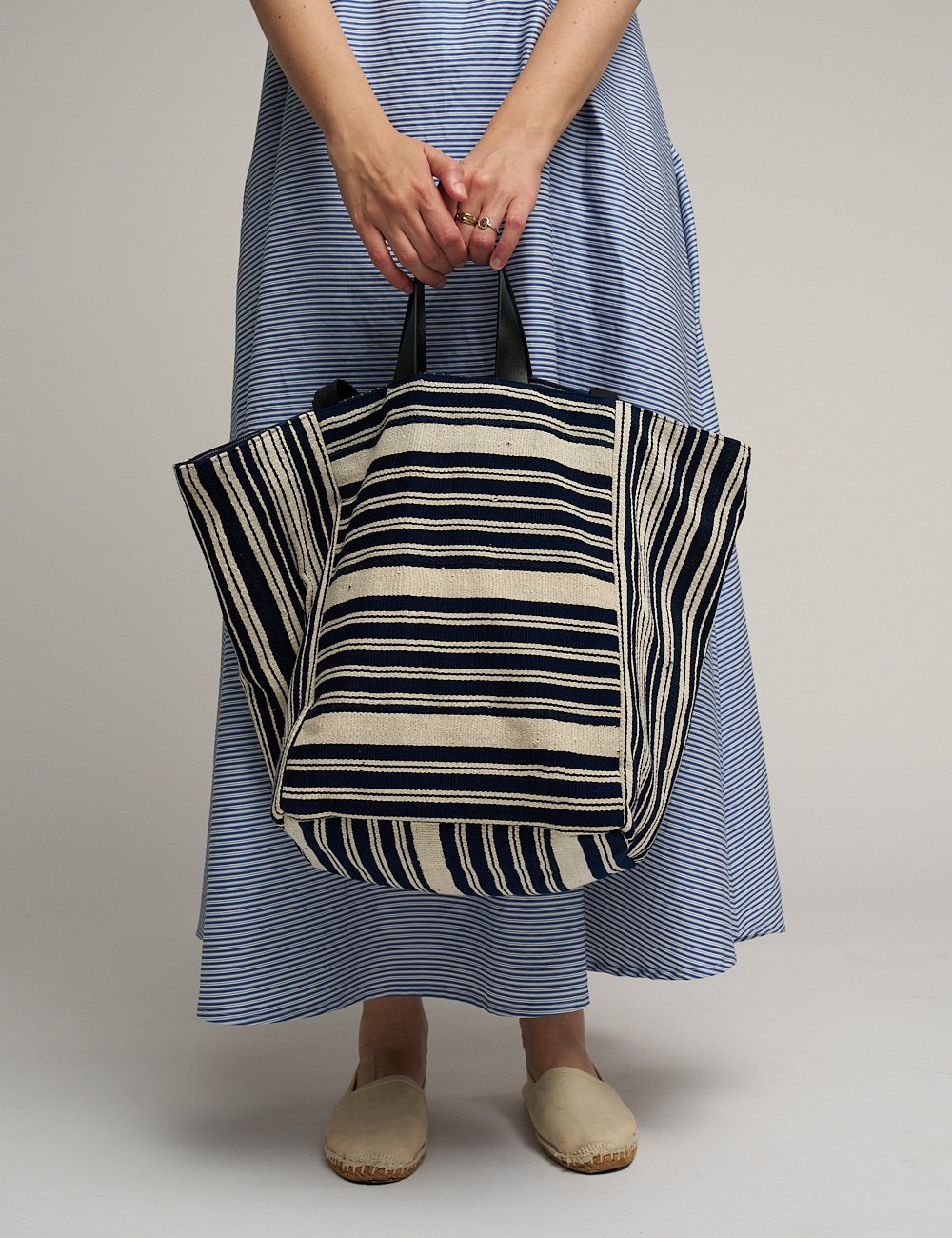 Tote bag Daloa blue - Image 3