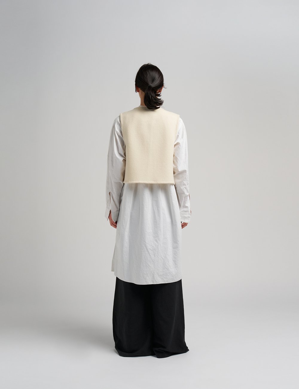 Engadina vest ivory - Image 3