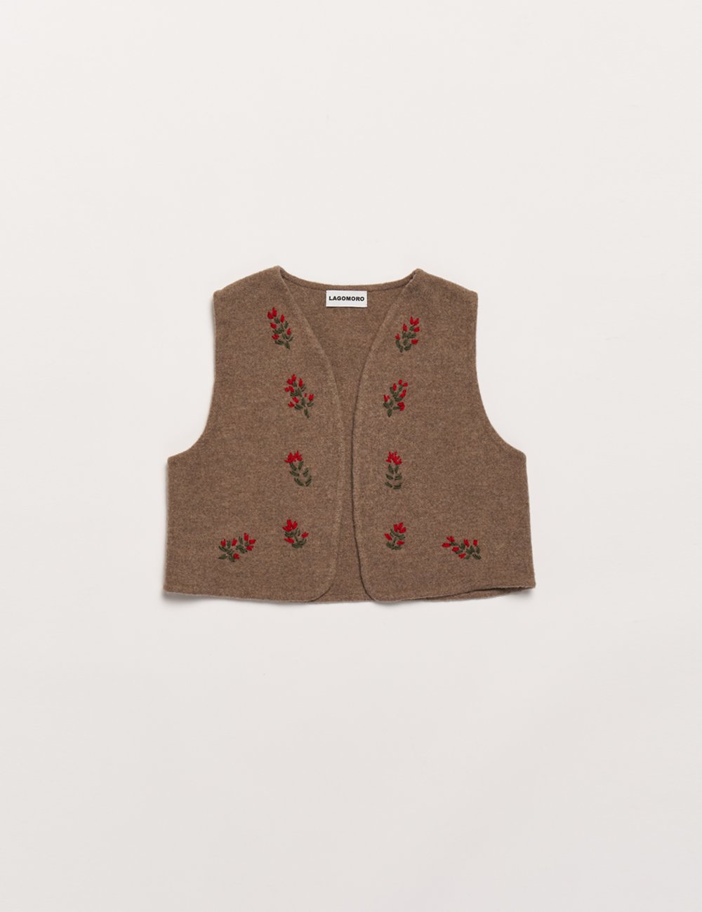 Engadina vest taupe
